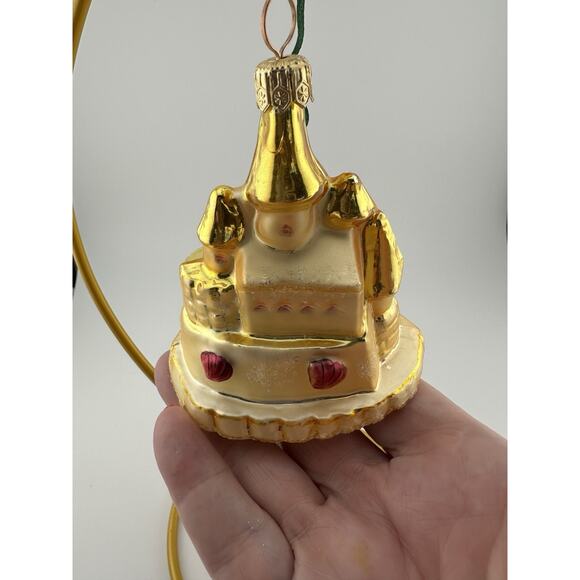 Christopher Radko "Castles in the Sand" Hand Blown Glass Ornament 1999 3.5" - Picture 3 of 9